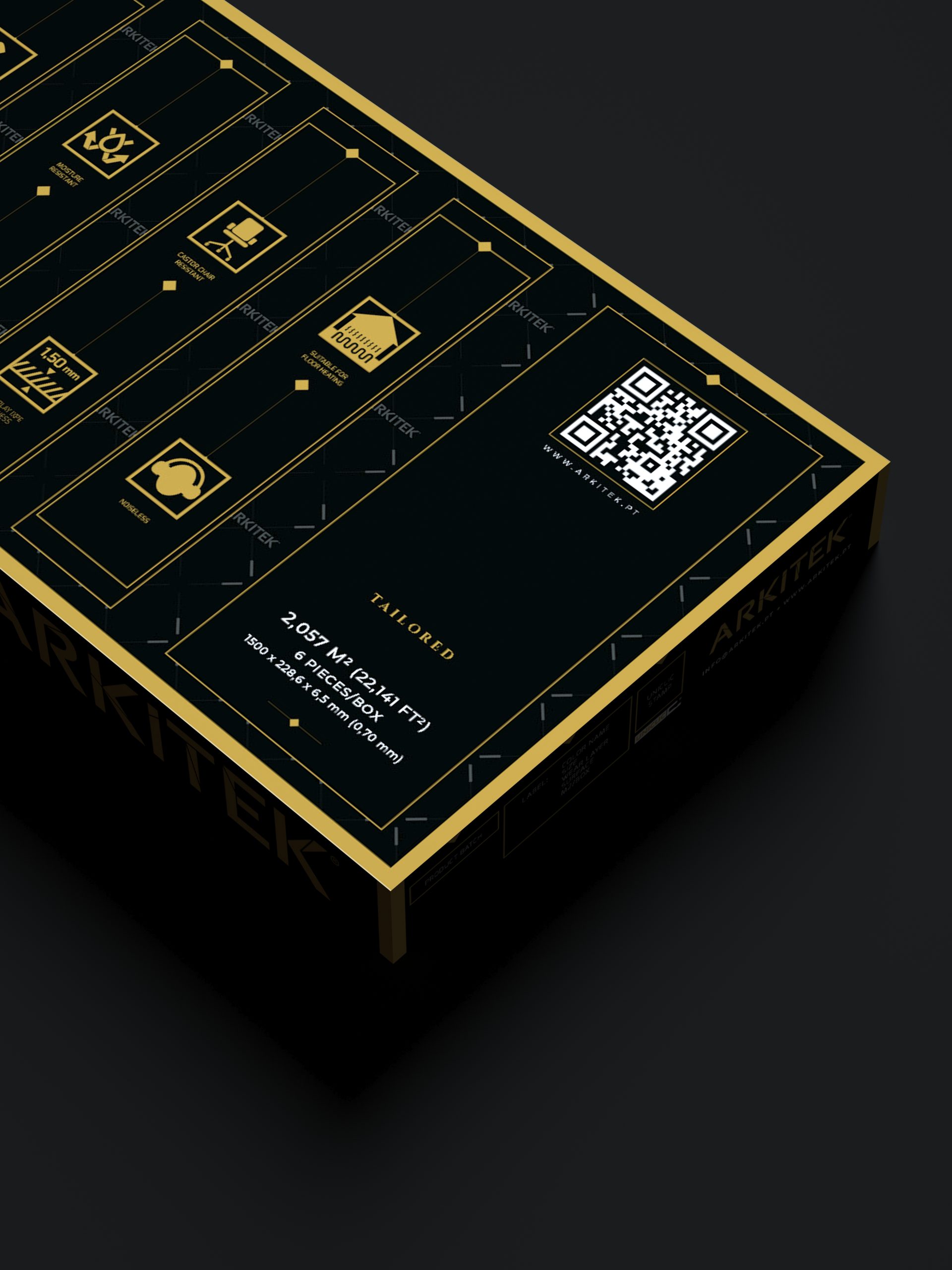 Luxury package design - ARKITEK Tailored