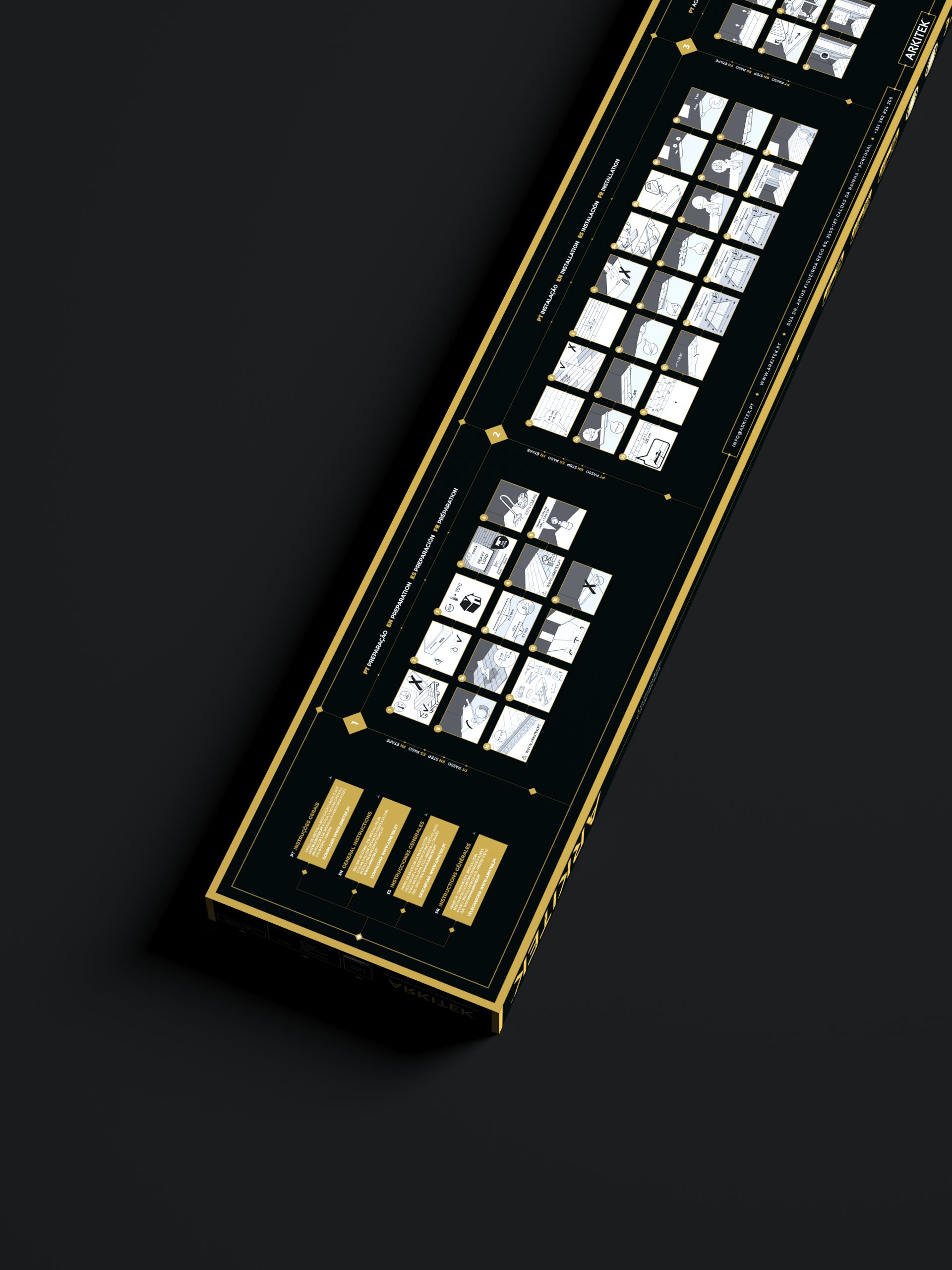 ARKITEK Tailored Collection Graphic Design #21 - 1512 x 241 x 43mm by Vadym Alyekseyenko