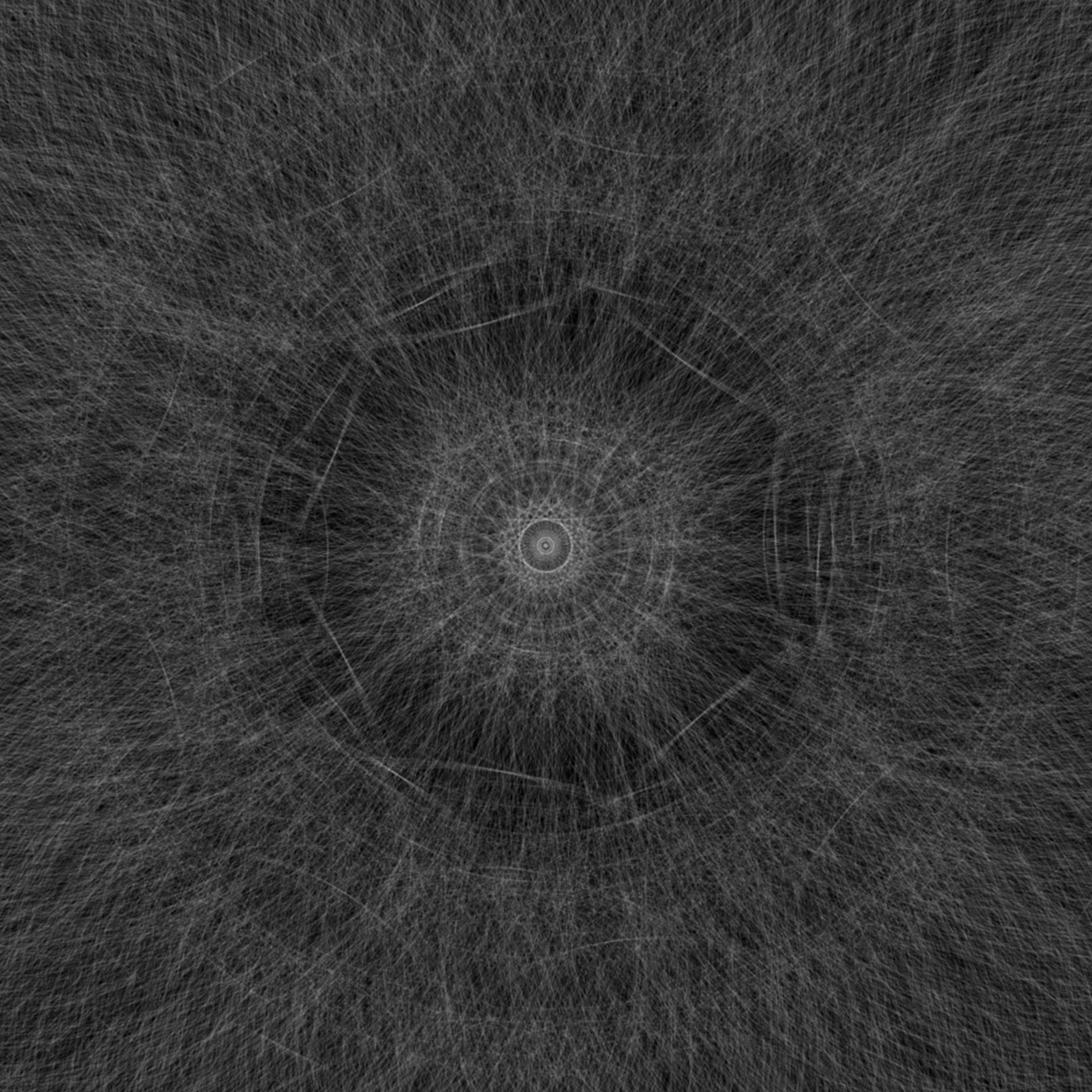 Nightfall - A Hypotrochoid p5js Generative Art by Vadym Alyekseyenko