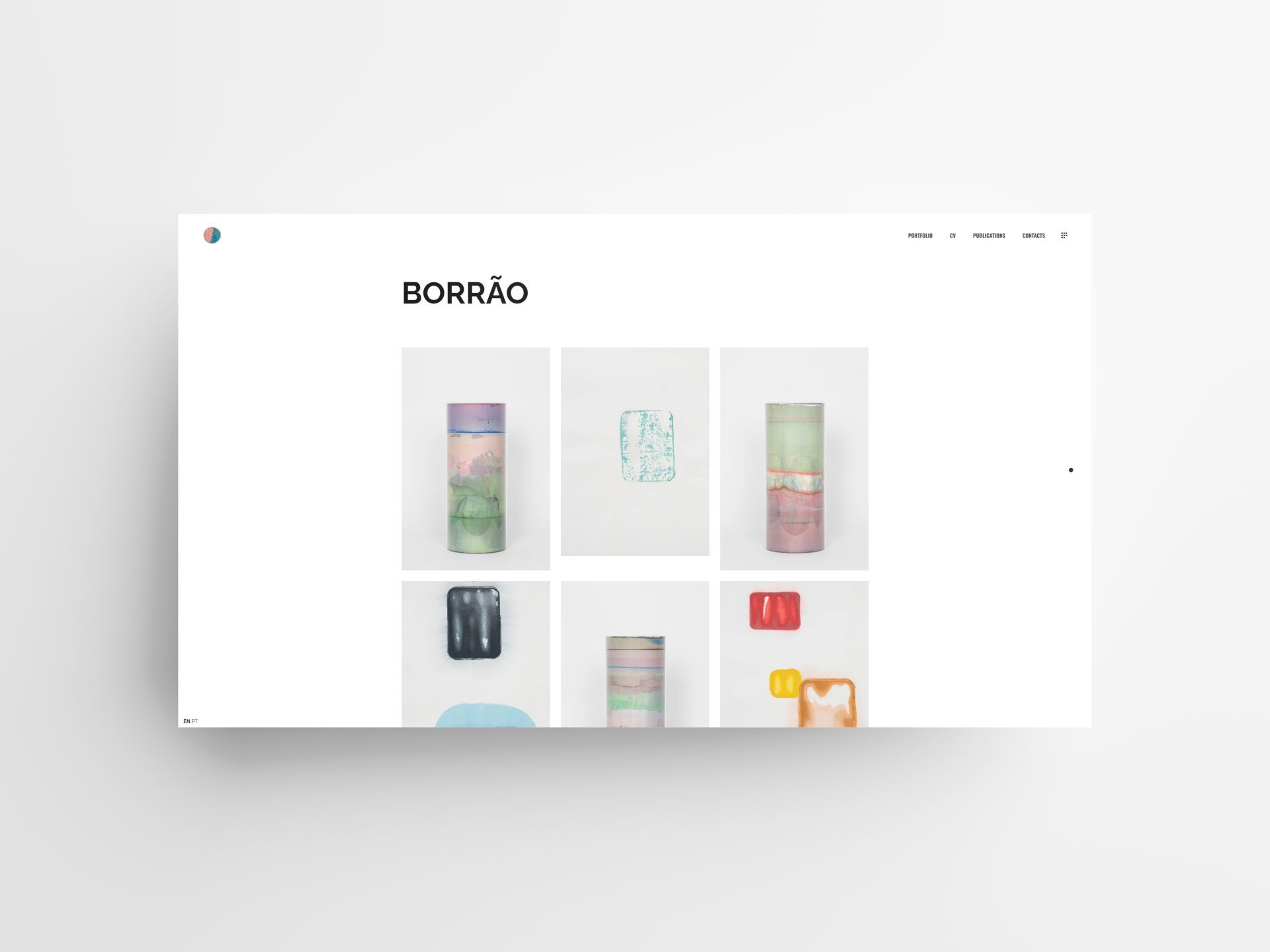 RHP #5 Portfolio website by Vadym Alyekseyenko