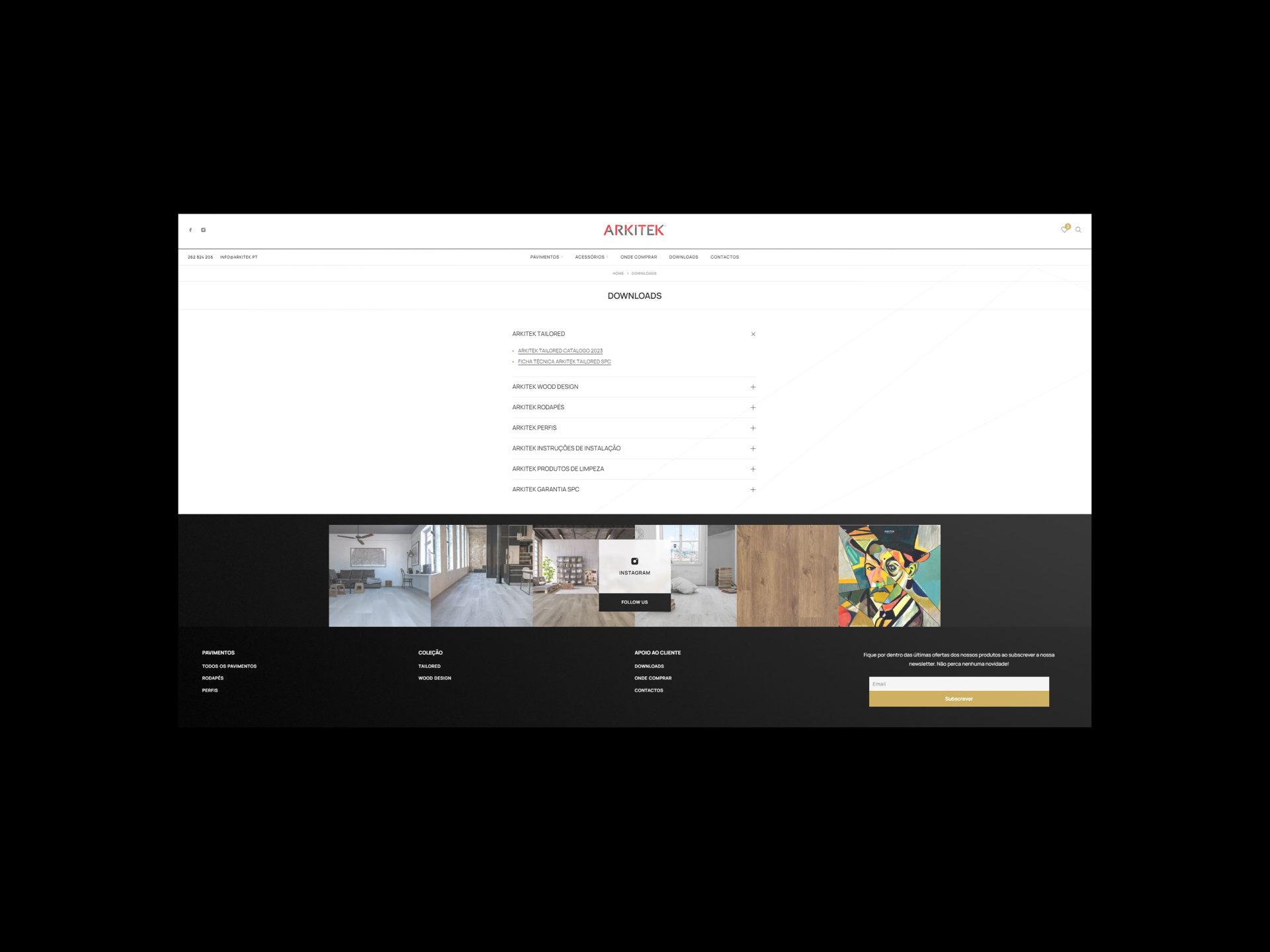 FAQ or Download page Modern Flooring Website 2024 by Vadym Alyekseyenko