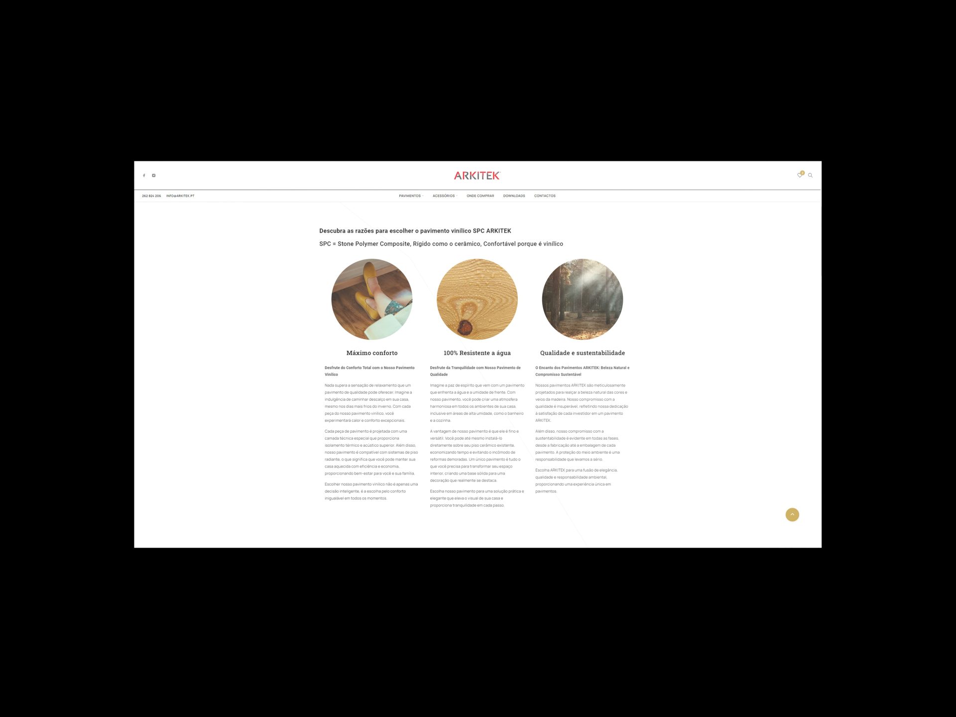 Product presentation 2 Modern Flooring Website 2024 by Vadym Alyekseyenko