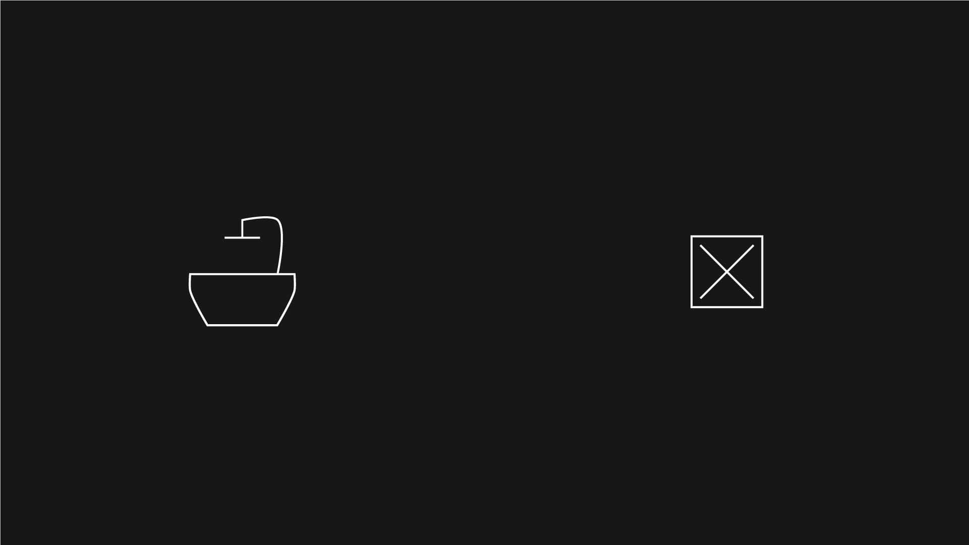 Símbolo moderno e vetorizado, design minimalista aplicado a pavimentos.