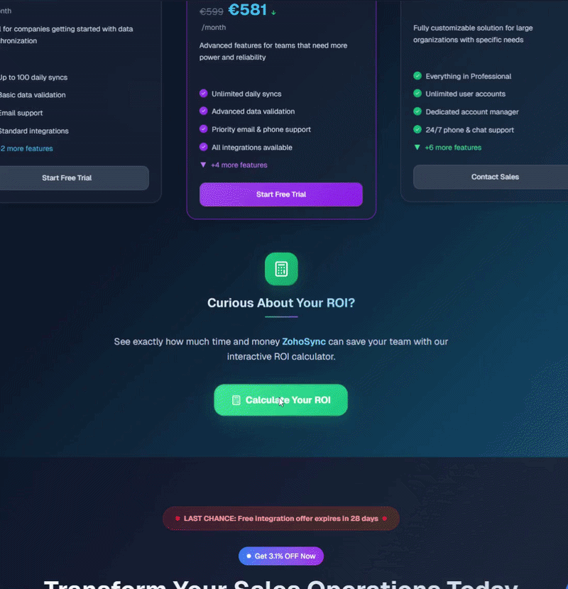 Interactive ROI Calculator