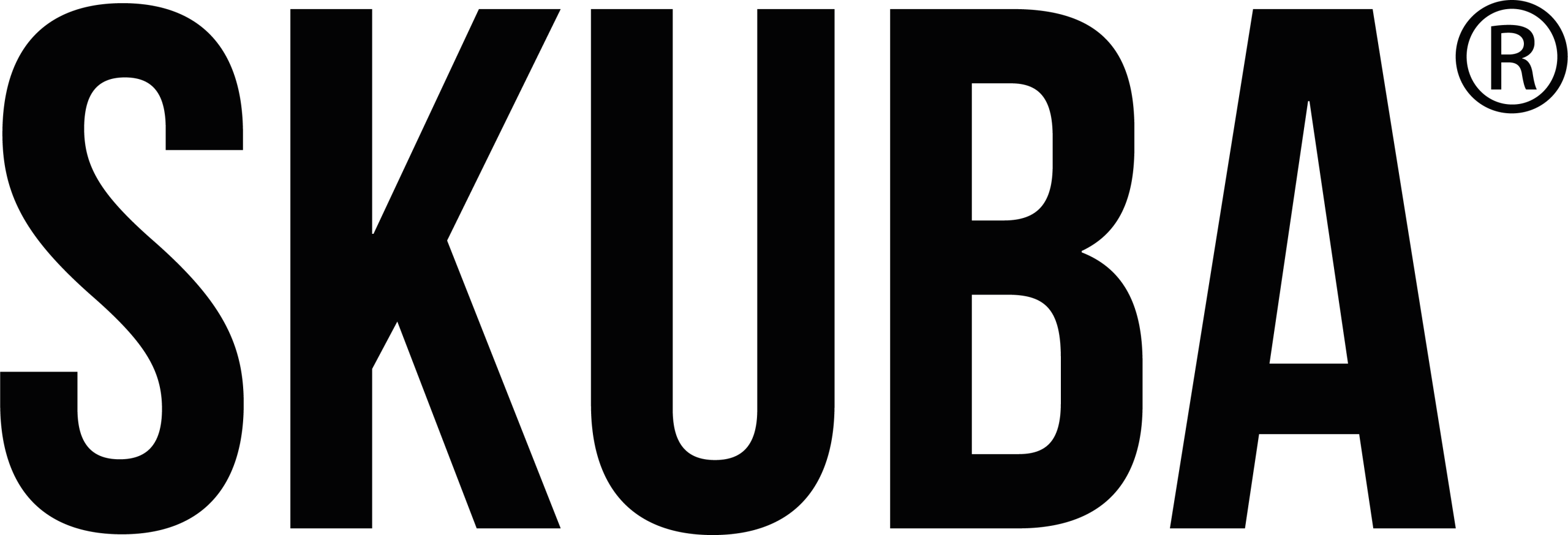 Logótipo SKUBA - Design de identidade visual e estratégia industrial por Vadym Alyekseyenko